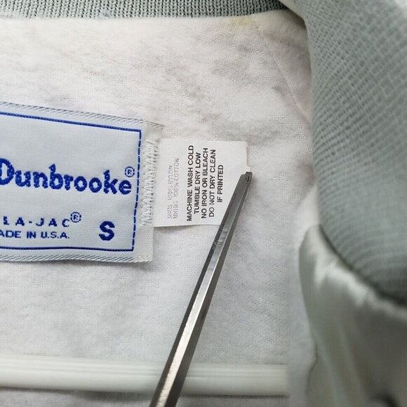 3M Jacket Small Satin Silver Gray Little Rock 4 Million Hours Vintage - Picture 6 of 10